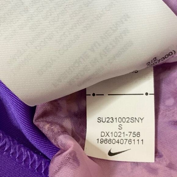 Nike Dri Fit Repel Shorts Womens Small Mid-Rise Brief Lined Running Purple NWT - Picture 15 of 15